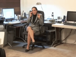 ginaraemichaels.com - GRM5701 Corporate Executive Samantha Begs Gina for bondage thumbnail